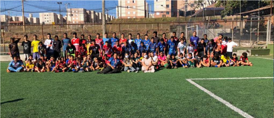 Ação social do Instituto Esporte e Vida