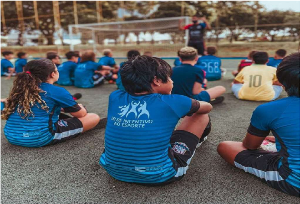 Ação social do Instituto Esporte e Vida